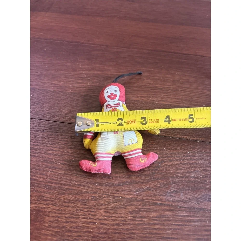 Ronald McDonald Plush Ornament 1981 4.5